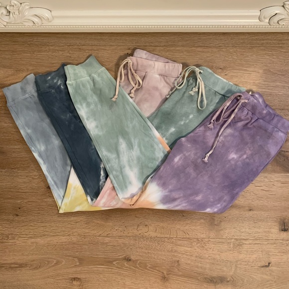 Gotta Have Tie Dye Sweatpants, Rose Blue - Picture 8 of 9